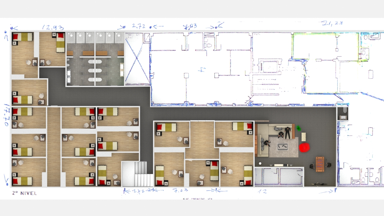 Visualización 3D del proyecto 14