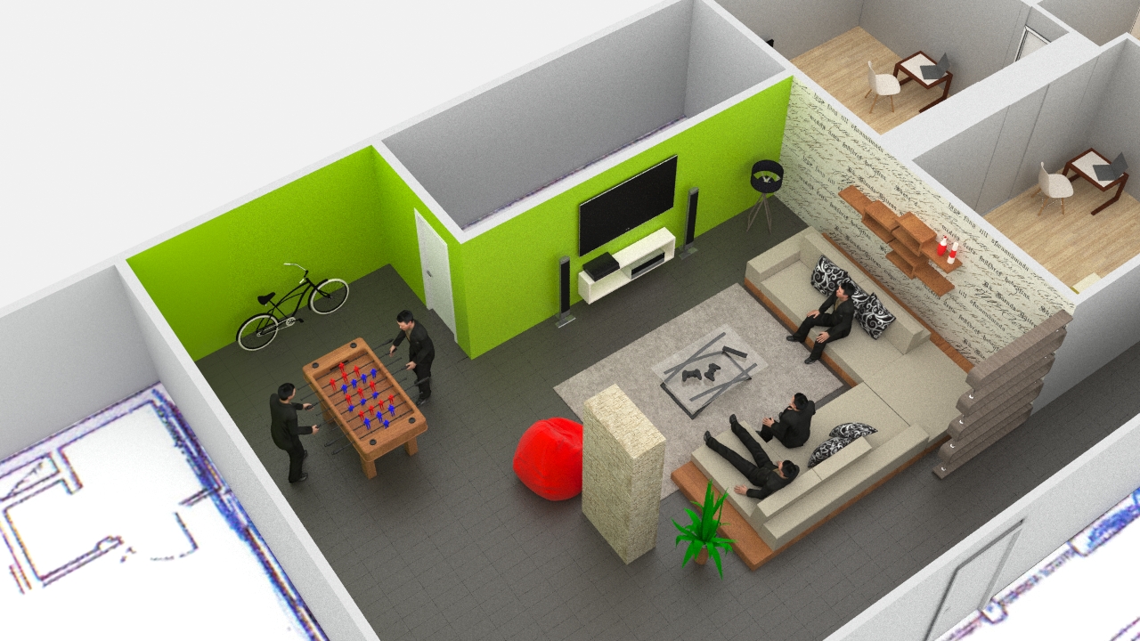 Visualización 3D del proyecto 16